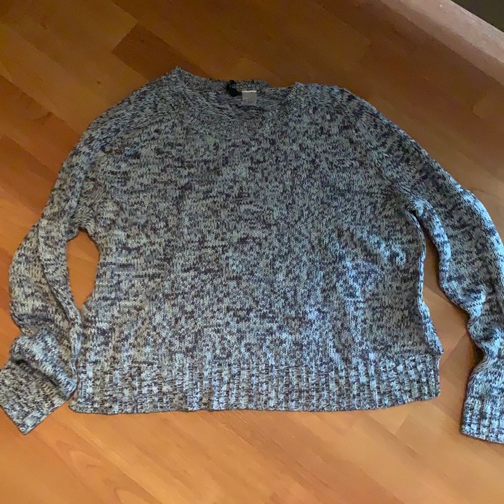 Blue Knit Sweater